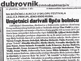 Dubrovnik - donacije